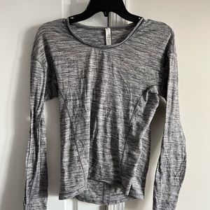 Lululemon Heather Gray Long Sleeve